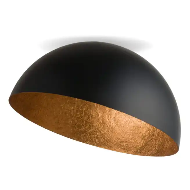 Cena obniżona | Sfera 70 plafon czarny/miedziany 32468
