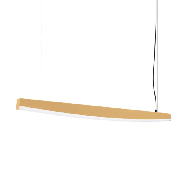 Hit sprzedaży - Lampa wisząca JORUN 120 złota LED 3000K Thoro Lighting