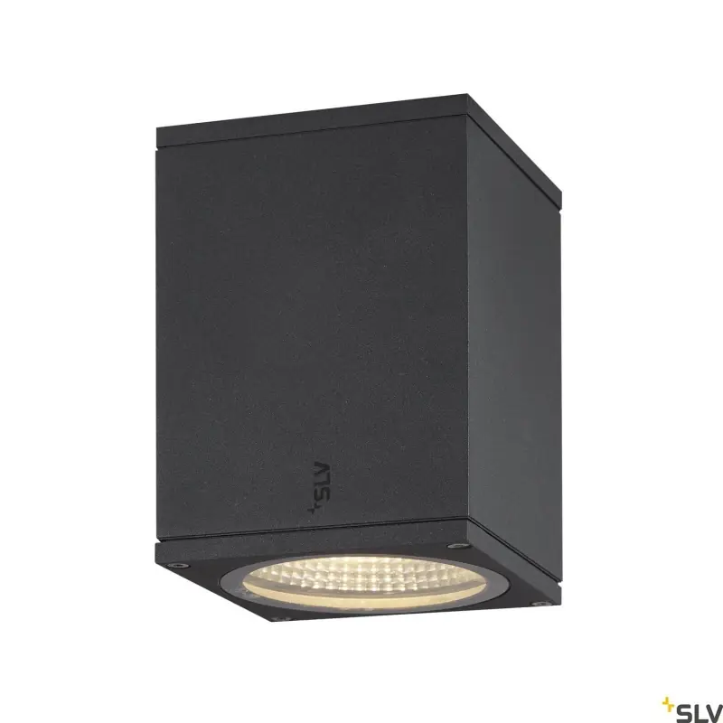 ENOLA SQUARE S lampa sufitowa zewnętrzna SLV, LED, antracytowy, IP65, przełącznik CCT 3000/4000K | Na stanie