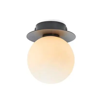 Kinkiet MINI CEILING/WALL 1L BLACK/WHITE IP44 Markslojd | Profesjonalna jakość